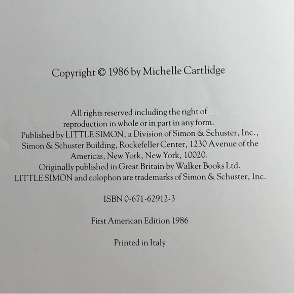 TEDDY’S CHRISTMAS First Edition 1986 by Michelle Cartlidge - Picture 7 of 8